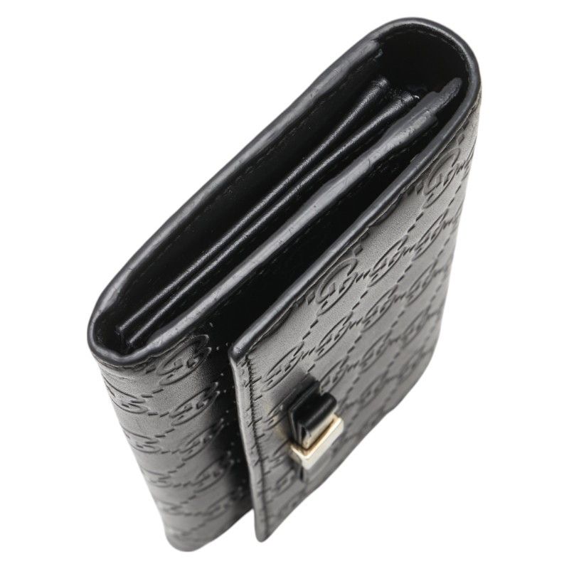 Gucci Gucci Gucci Guccissima Ribbon Leather Long Wallet Leather Long Wallet 388679 Size ONE SIZE - 5 Thumbnail