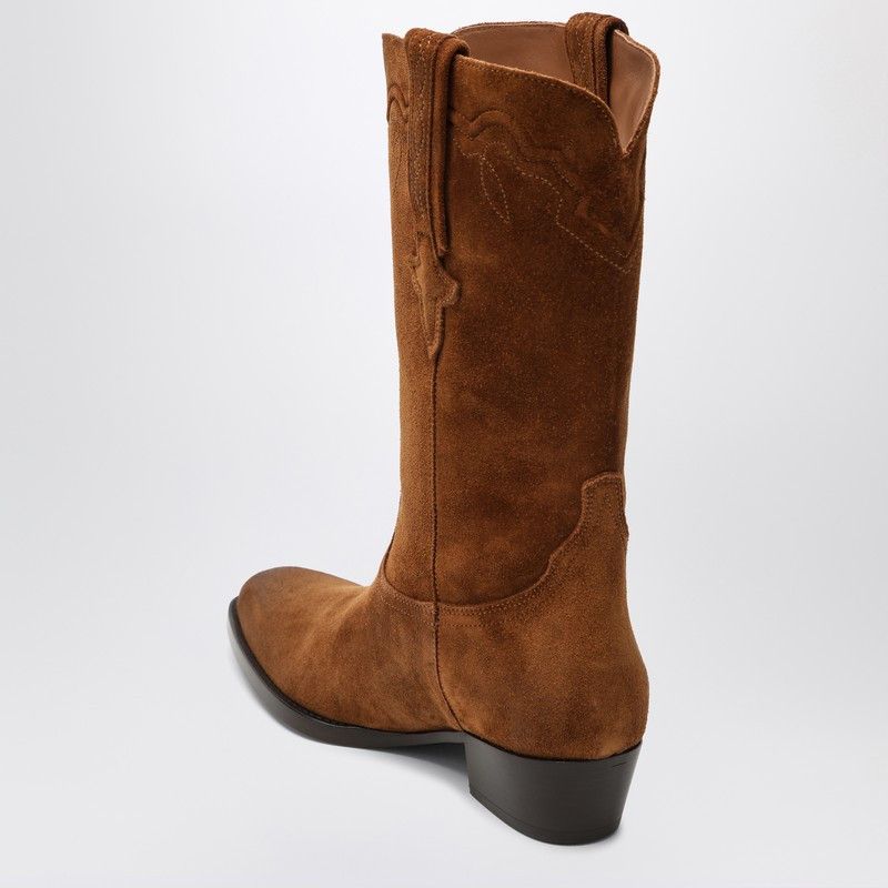 Paris Texas Paris Texas Hilda Boots In Cognac Suede Size US 8 / IT 38 - 2 Thumbnail