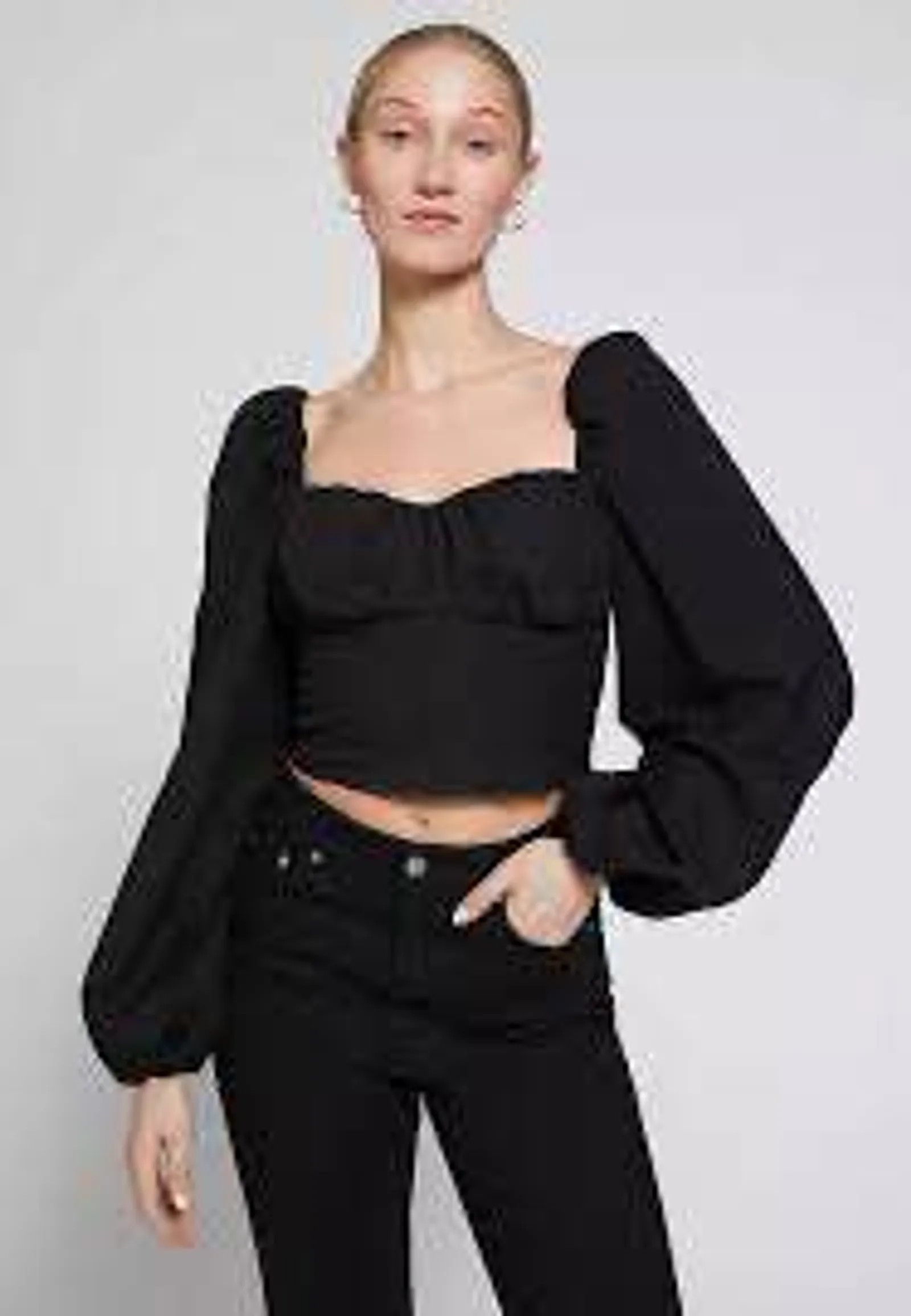 & Other Stories & Other Stories Puff Sleeve Corset Blouse Blouse Size XS / US 0-2 / IT 36-38 - 8 Thumbnail