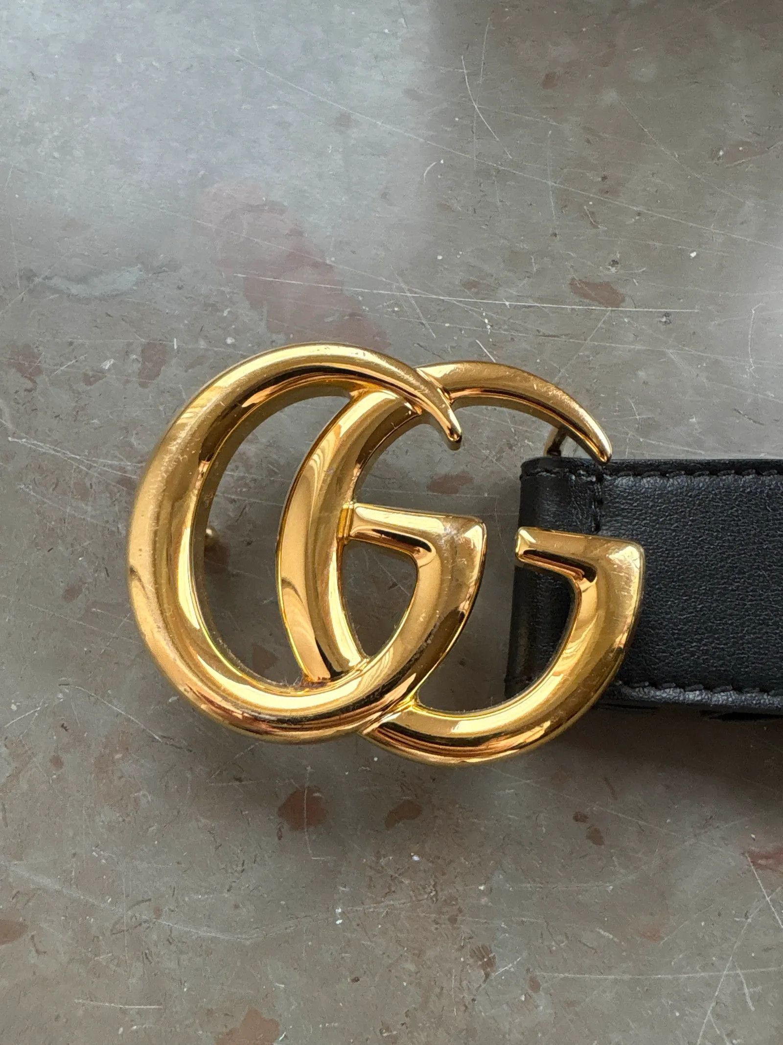 Gucci Gucci GG Marmont Thin Belt 3cm Belt Size ONE SIZE - 3 Thumbnail