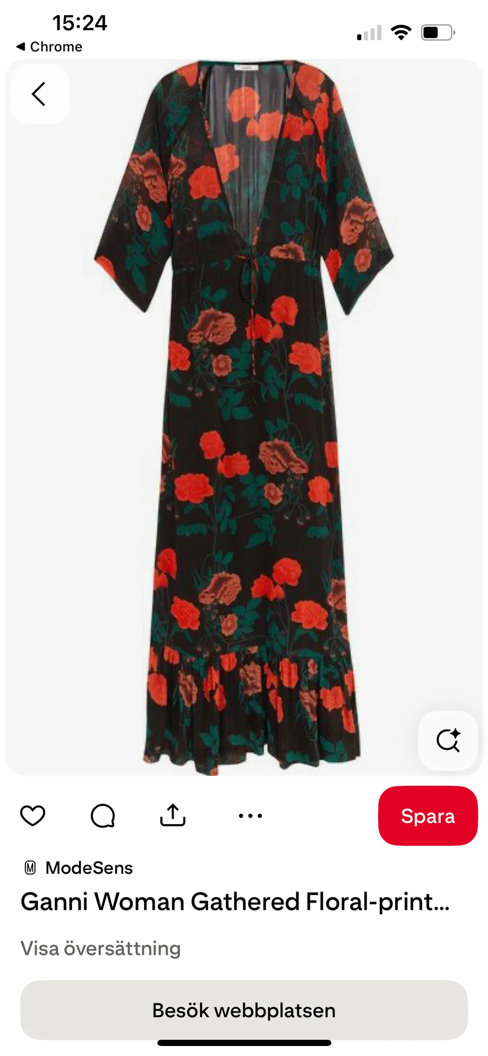 Ganni Ganni Dress Size XS / US 0-2 / IT 36-38 - 3 Thumbnail