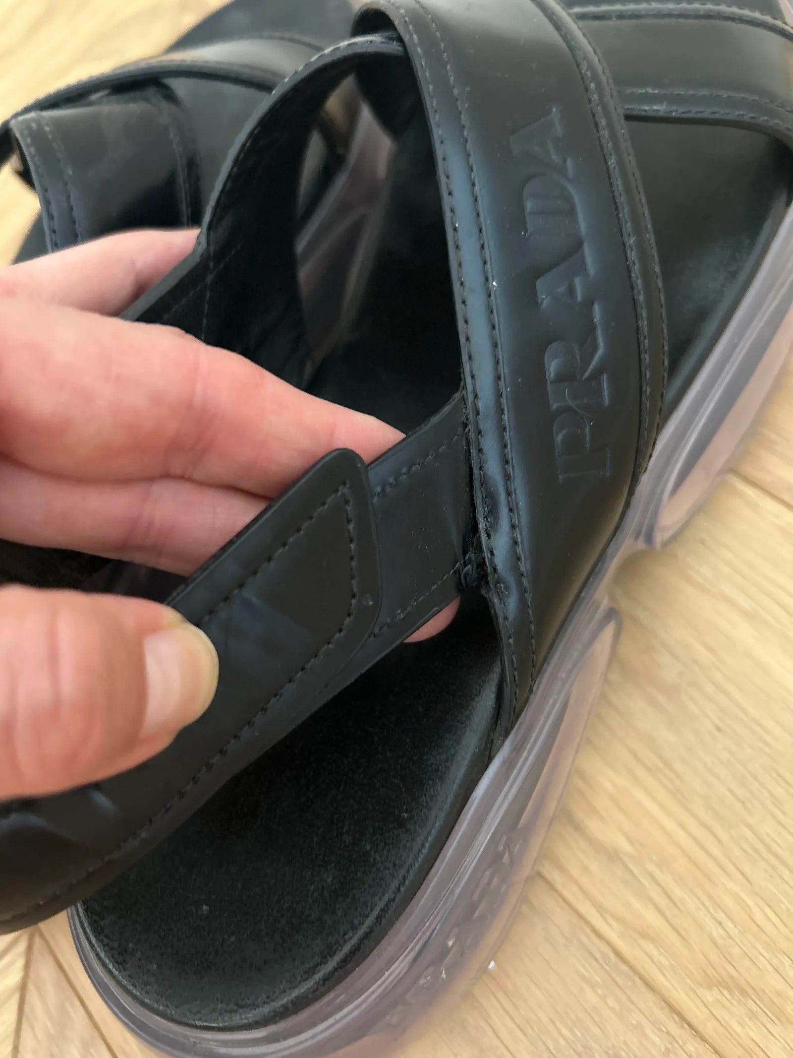 Prada Prada Sandals Size US 9 / IT 39 - 4 Thumbnail