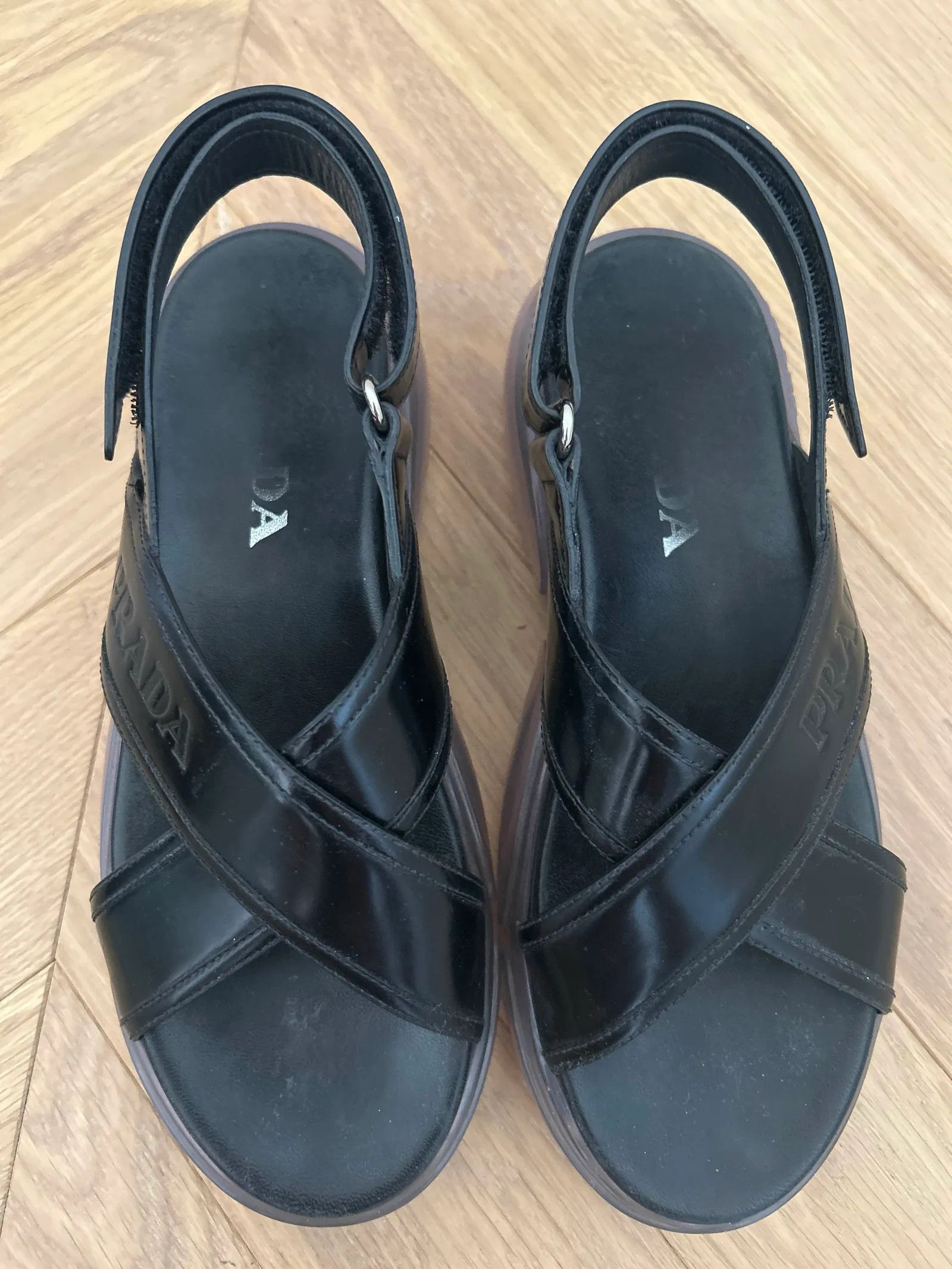 Prada Prada Sandals Size US 9 / IT 39 - 2 Thumbnail