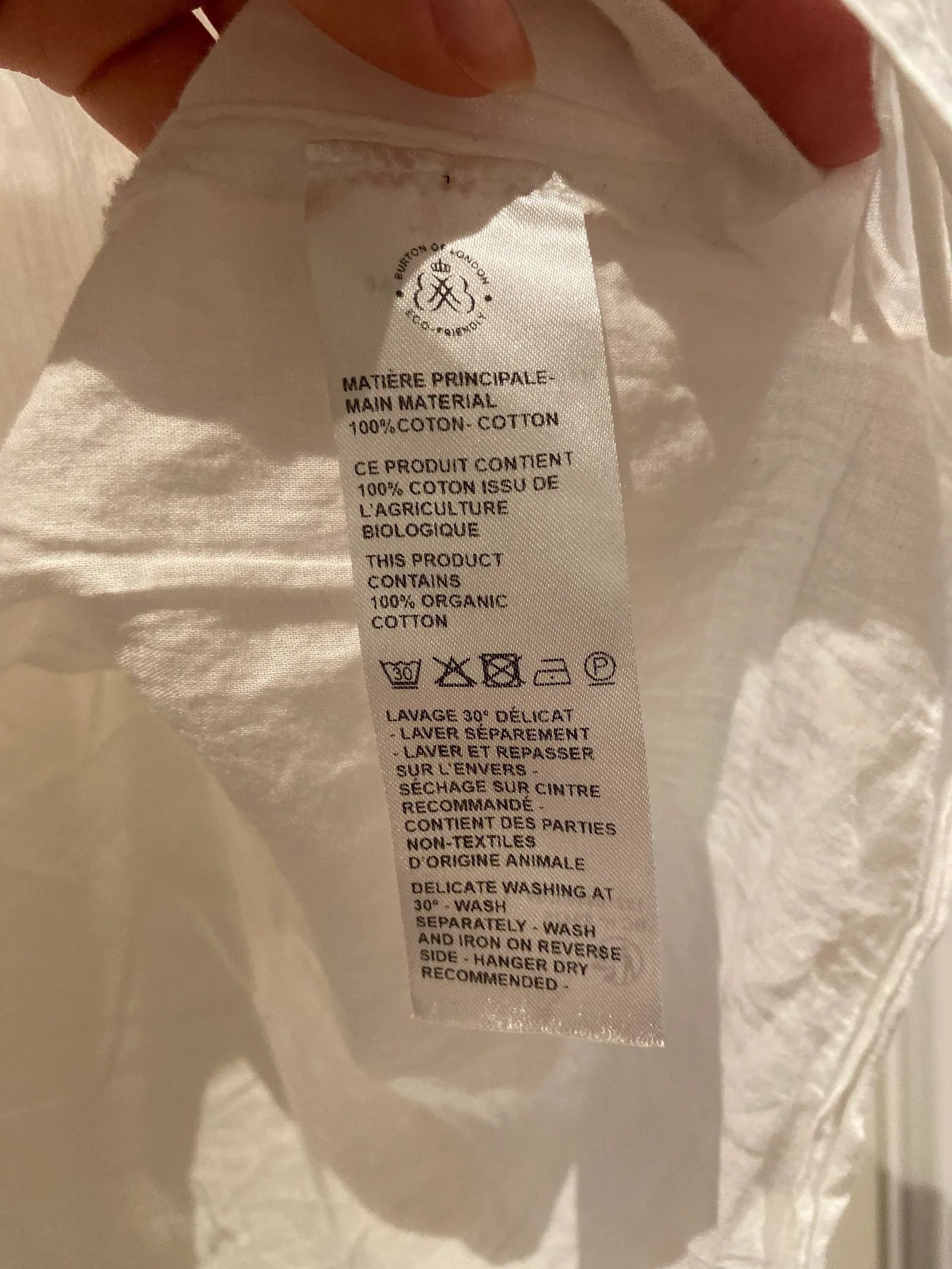 Burton Burton Blouse Size XS / US 0-2 / IT 36-38 - 3 Thumbnail