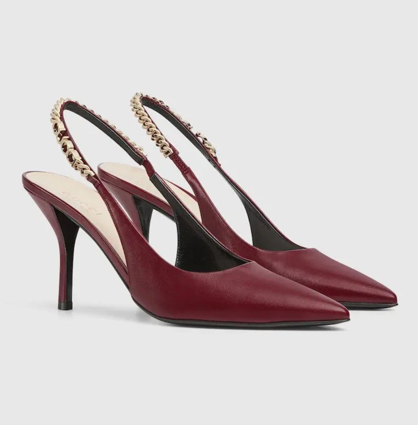 Gucci Gucci Signoria Slingback Pumps SIZE 37.5 Size ONE SIZE - 2 Thumbnail