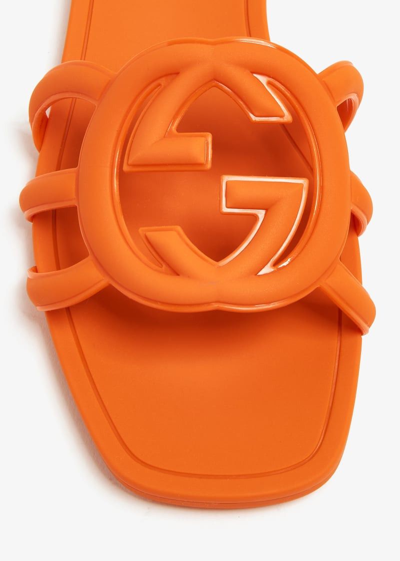 Gucci Gucci Interlocking G Slide Sandals SIZE 35 Size ONE SIZE - 2 Thumbnail