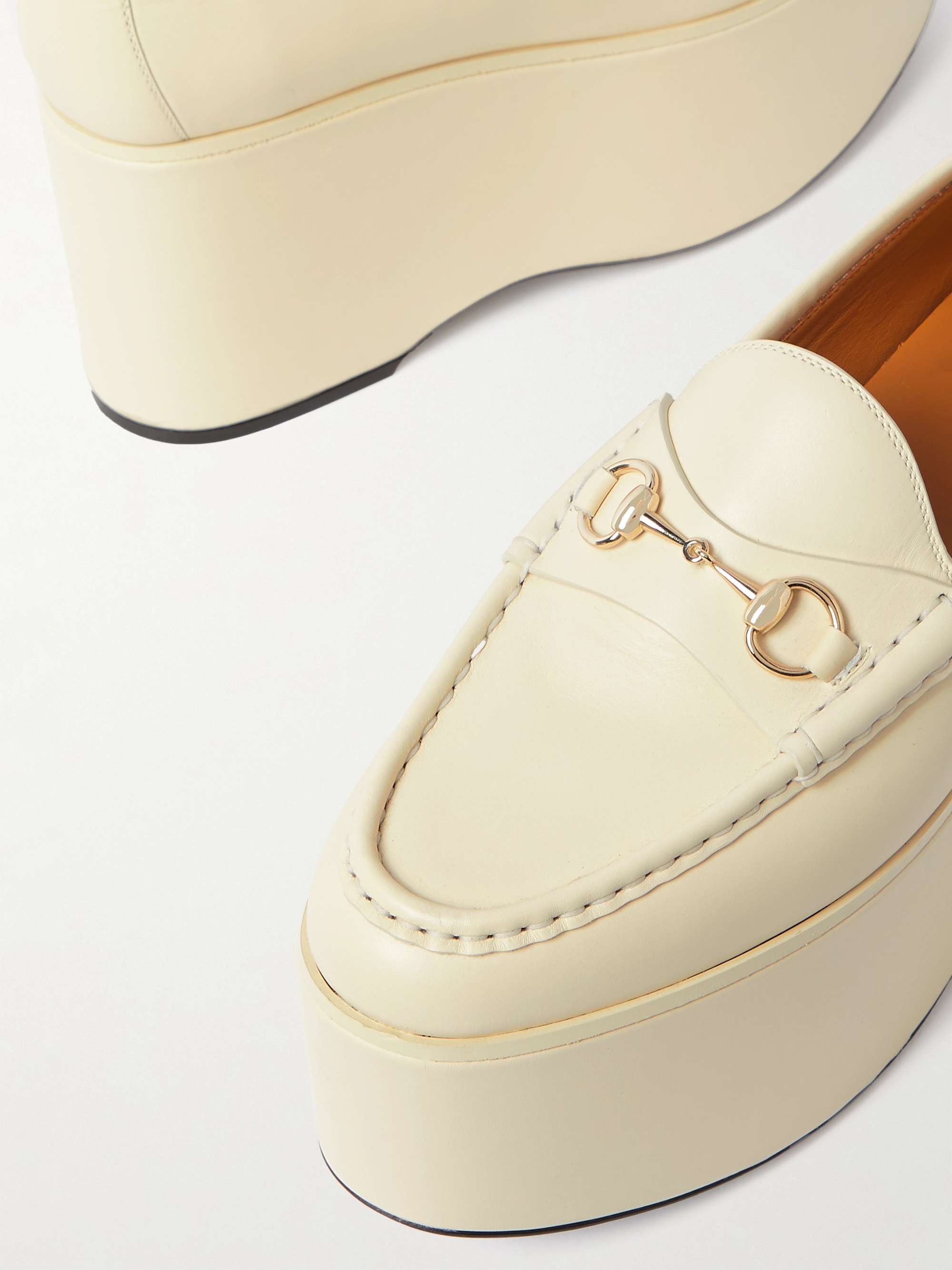 Gucci Horsebit Platform Loafers SIZE 39.5