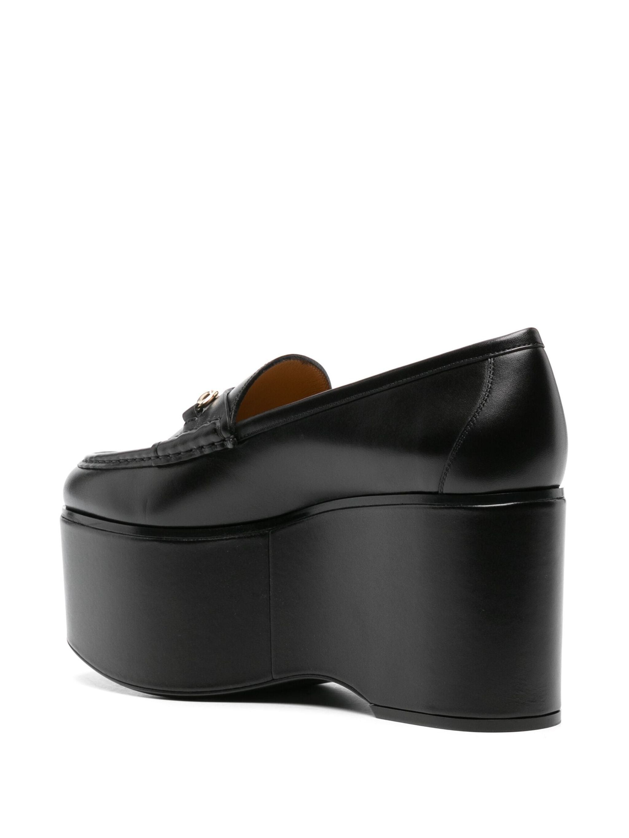 Gucci Gucci Horsebit Platform Loafers SIZE 37 Size ONE SIZE - 3 Thumbnail