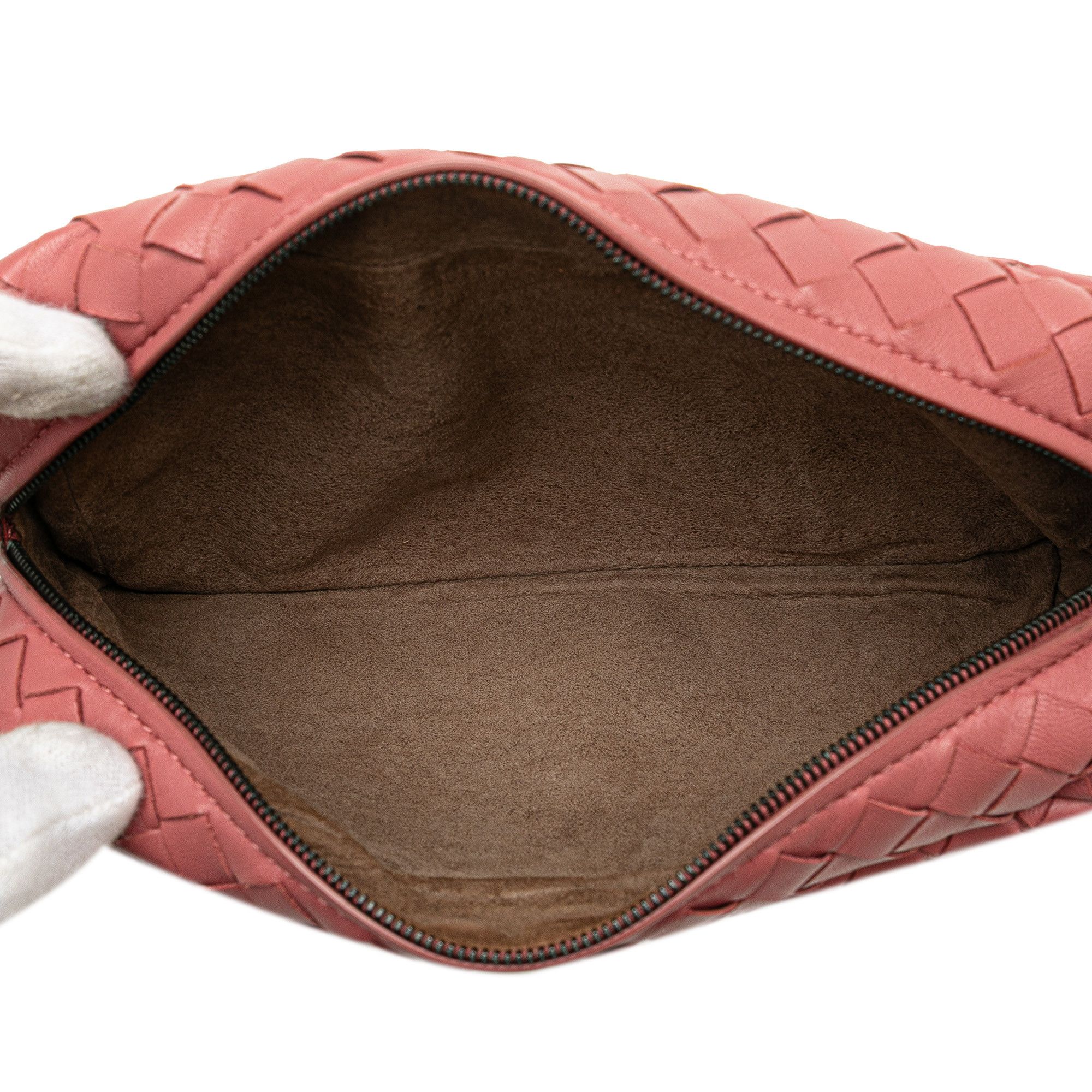 Bottega Veneta Bottega Veneta Mini Nappa Intrecciato Expandable Chain Crossbody Size ONE SIZE - 4 Thumbnail
