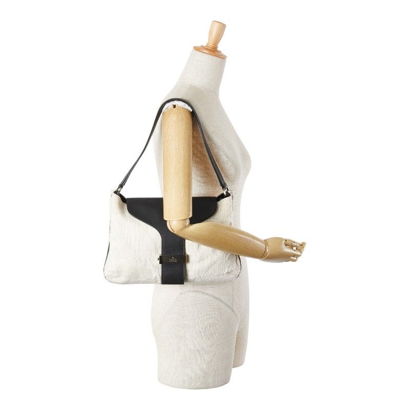 Gucci Gucci Gucci 001 4035 001553 Canvas Leather Shoulder Bag Canvas Shoulder Bag 001 4035 001553 DUTY FREE for USA Size ONE SIZE - 11 Thumbnail