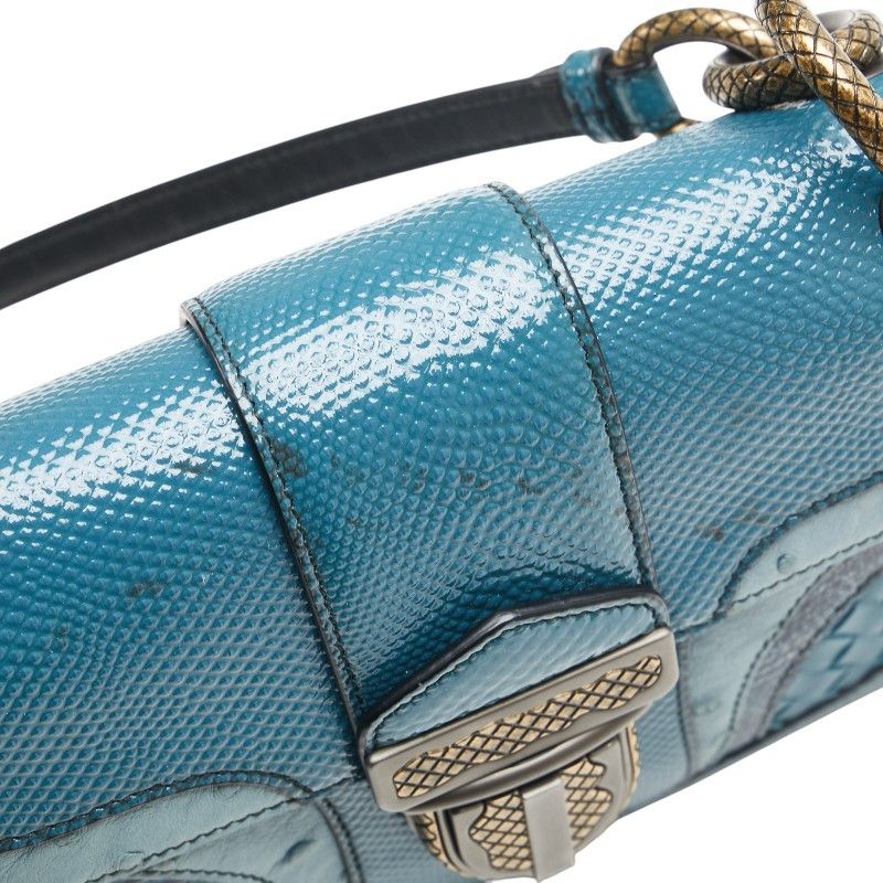 Bottega Veneta Bottega Veneta Bottega Veneta Intrecciato 50th Anniversary Limited Leather Lizard Ostrich Shoulder Bag Leather Shoulder Bag DUTY FREE for USA Size ONE SIZE - 4 Thumbnail