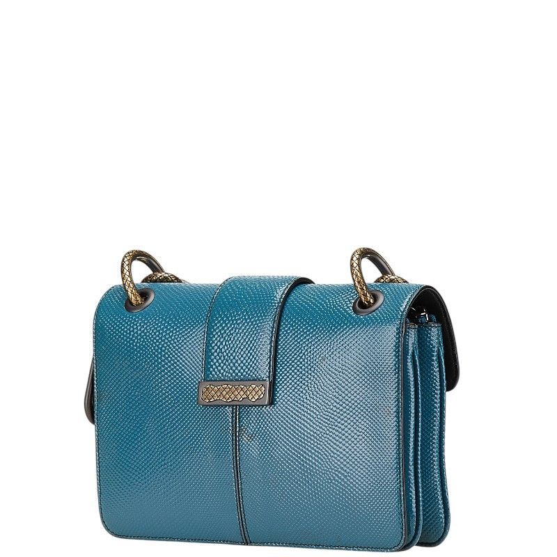 Bottega Veneta Bottega Veneta Bottega Veneta Intrecciato 50th Anniversary Limited Leather Lizard Ostrich Shoulder Bag Leather Shoulder Bag DUTY FREE for USA Size ONE SIZE - 2 Thumbnail