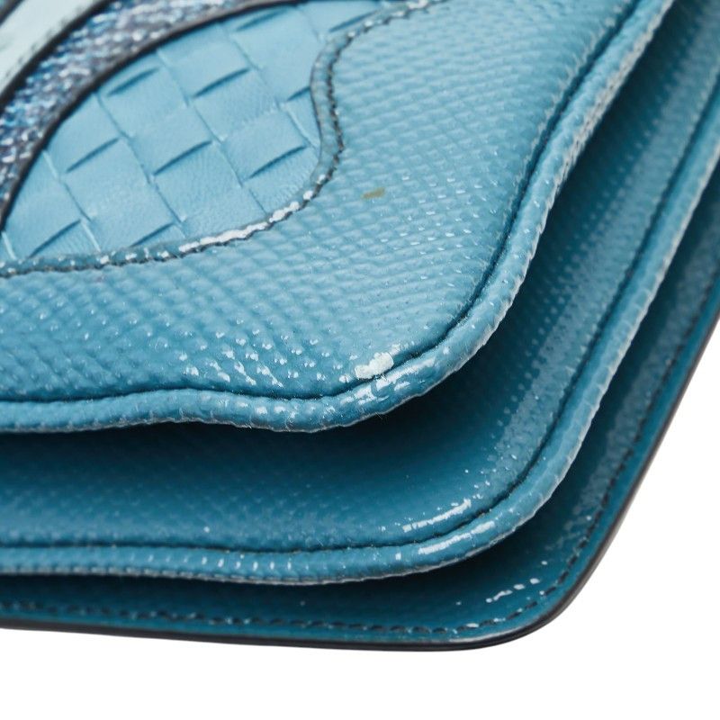 Bottega Veneta Bottega Veneta Bottega Veneta Intrecciato 50th Anniversary Limited Leather Lizard Ostrich Shoulder Bag Leather Shoulder Bag DUTY FREE for USA Size ONE SIZE - 10 Thumbnail