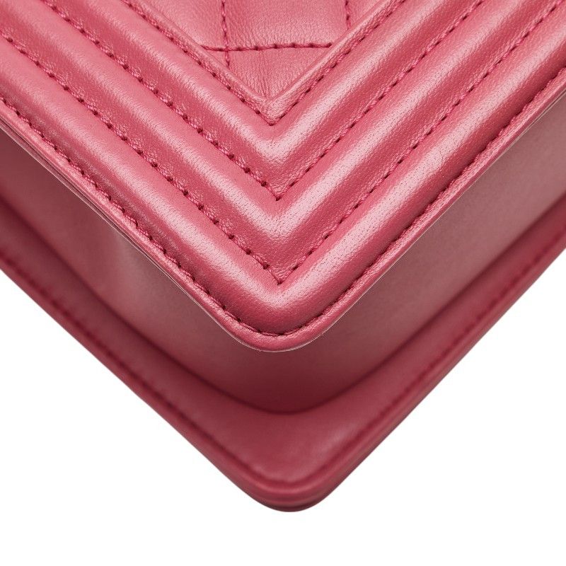 Chanel Chanel Chanel Boy Chanel Lambskin Shoulder Bag Leather Shoulder Bag DUTY FREE for USA Size ONE SIZE - 6 Thumbnail