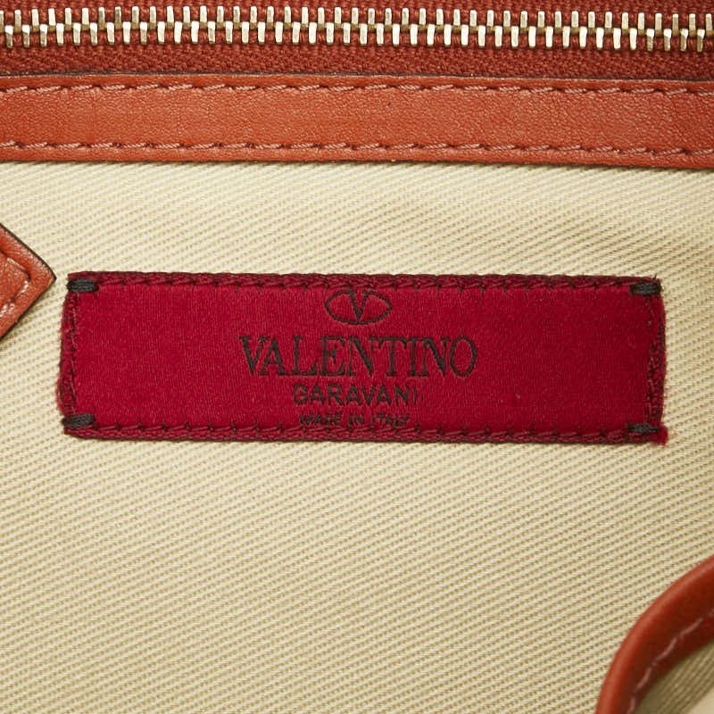 Valentino Valentino Valentino Rockstud Calfskin Clutch Bag Leather Clutch Bag DUTY FREE for USA Size ONE SIZE - 8 Thumbnail