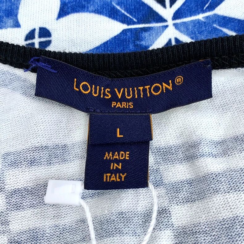 Louis Vuitton louis vuitton blue striped logo tank top-dmc Size US L / EU 52-54 / 3 - 5 Thumbnail