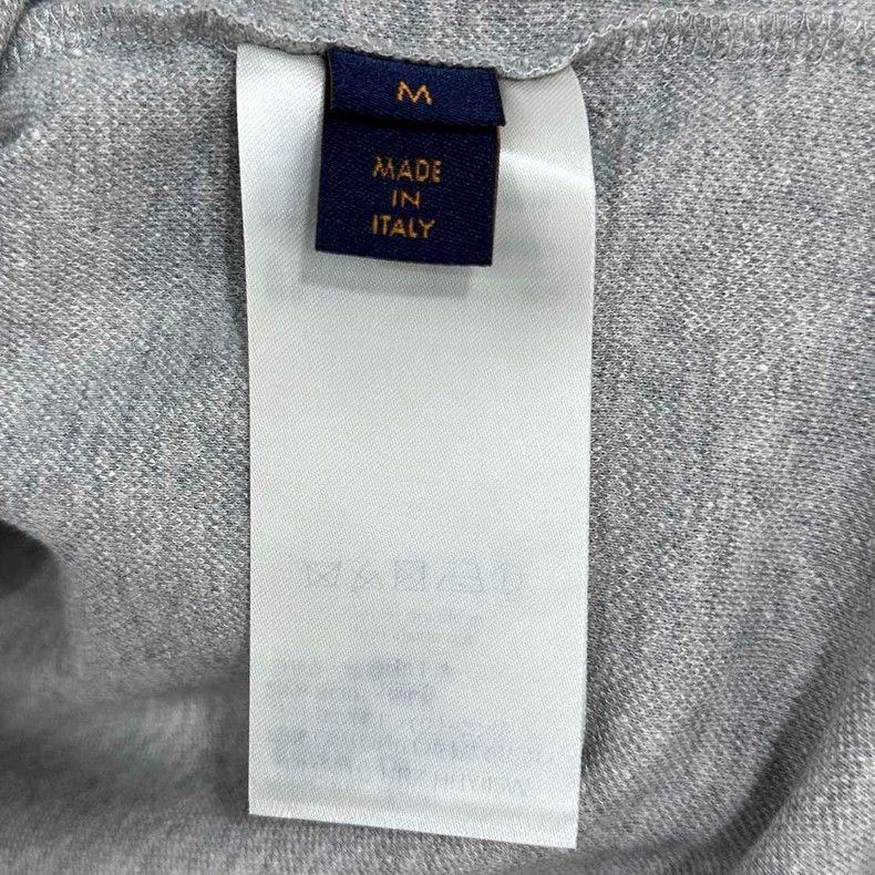 Louis Vuitton gray logo print short sleeve polo shirt-dmc Size US M / EU 48-50 / 2 - 5 Thumbnail