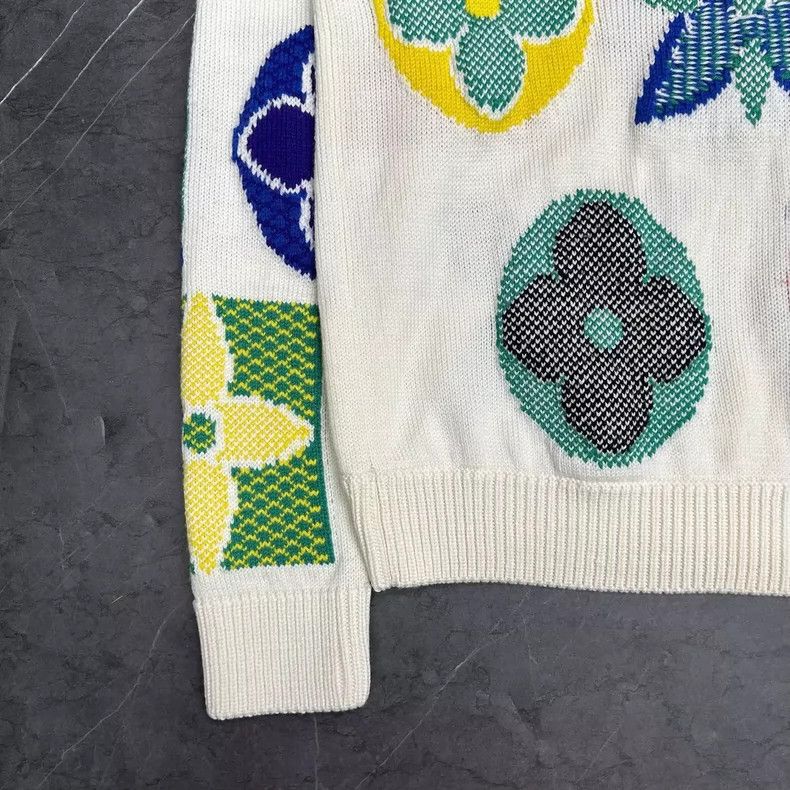 Louis Vuitton louis vuitton colorful floral pattern sweater-dmc Size US M / EU 48-50 / 2 - 4 Thumbnail