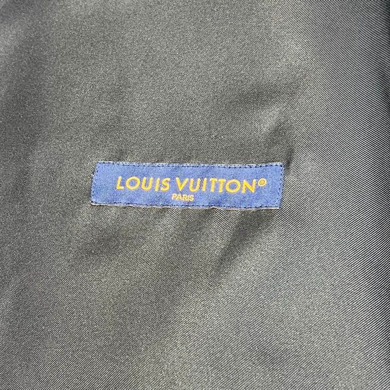 Louis Vuitton louis vuitton black embroidered leather jacket-dmc Size US XL / EU 56 / 4 - 3 Thumbnail