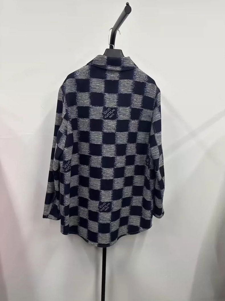 Louis Vuitton louis vuitton check print long sleeve jacket-dmc Size US L / EU 52-54 / 3 - 2 Thumbnail