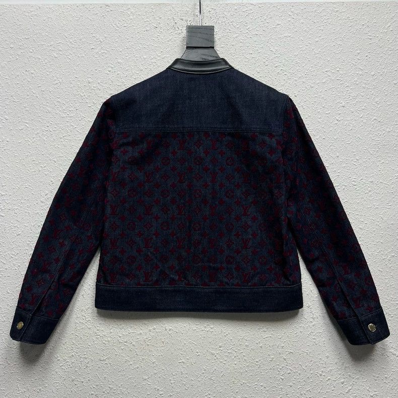 Louis Vuitton louis vuitton fw23 denim jacket with logo-dmc Size US S / EU 44-46 / 1 - 2 Thumbnail