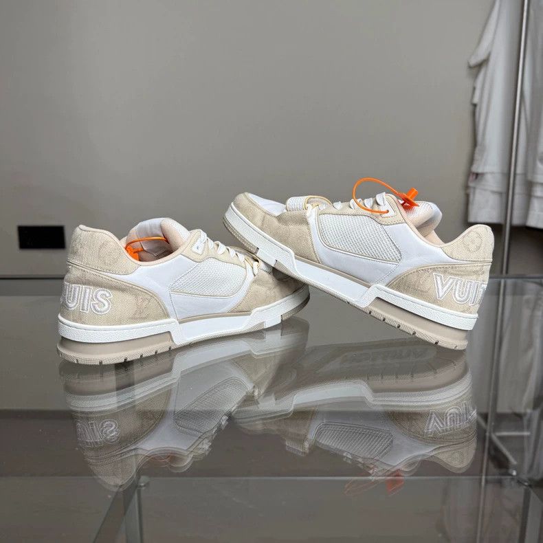 Louis Vuitton Louis Vuitton LV Trainer with Velcro Straps-dmc Size US 10.5 / EU 43-44 - 5 Thumbnail