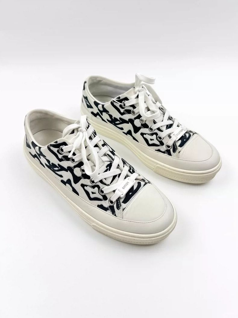 Louis Vuitton louis vuitton printed casual sneakers-dmc Size US 5.5 / EU 38 - 2 Thumbnail