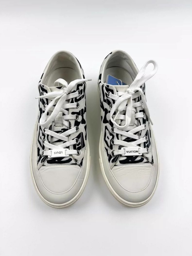 Louis Vuitton louis vuitton printed casual sneakers-dmc Size US 5.5 / EU 38 - 3 Thumbnail