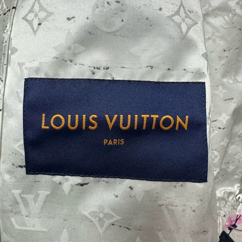 Louis Vuitton louis vuitton marble pattern hooded windbreaker-dmc Size US L / EU 52-54 / 3 - 3 Thumbnail