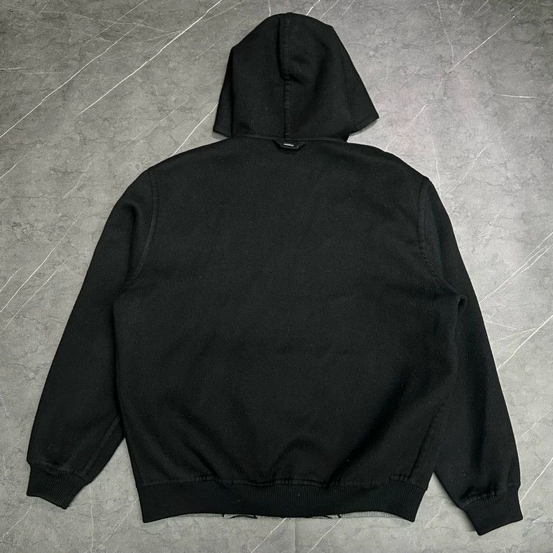 Louis Vuitton Louis Vuitton Black Hooded Zip Jacket-dmc Size US L / EU 52-54 / 3 - 2 Thumbnail