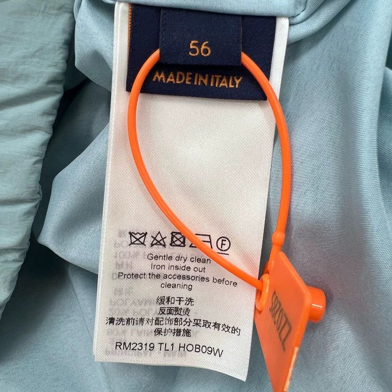 Louis Vuitton louis vuitton ss23 half-zip jacket in blue-dmc Size US XXL / EU 58 / 5 - 6 Thumbnail