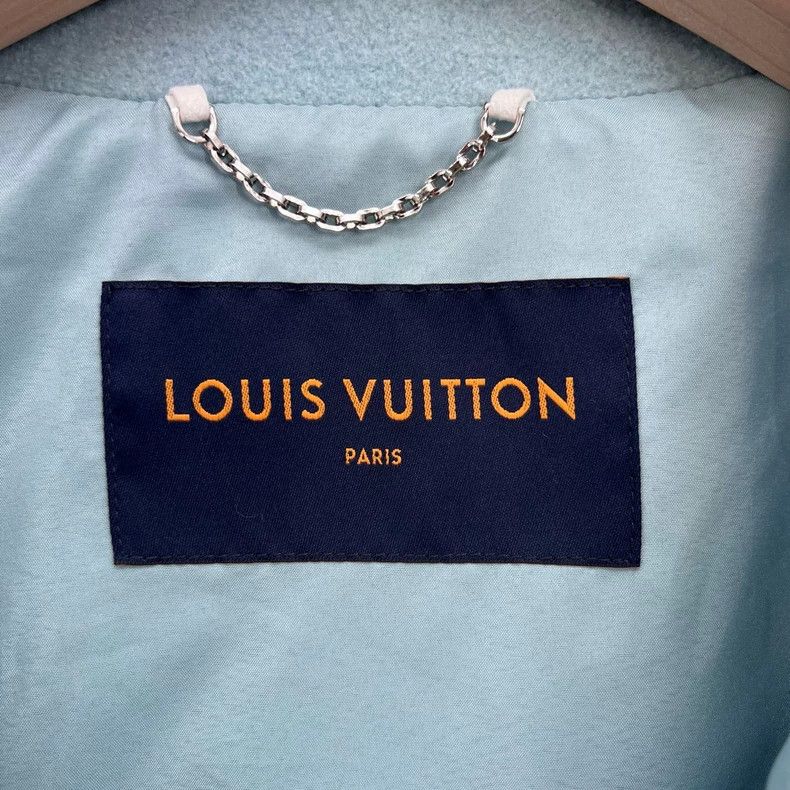 Louis Vuitton louis vuitton ss23 half-zip jacket in blue-dmc Size US XXL / EU 58 / 5 - 5 Thumbnail