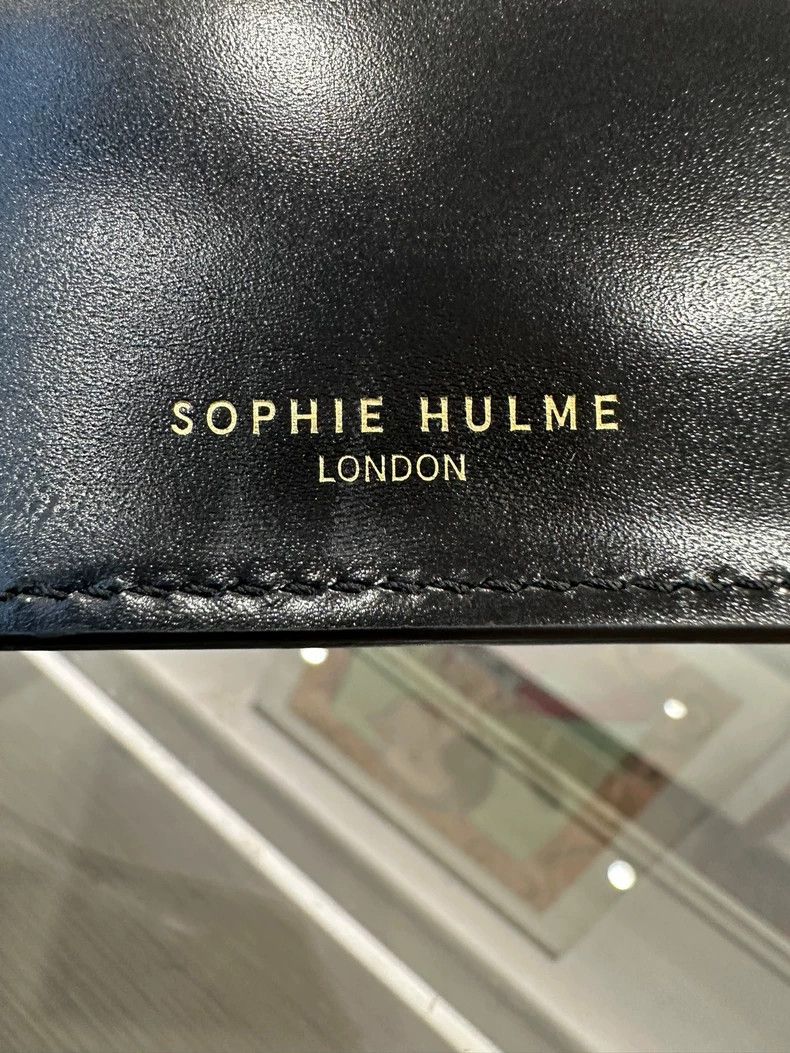 Sophie Hulme sophie hulme black clutch with colorful accents-dmc Size ONE SIZE - 4 Thumbnail