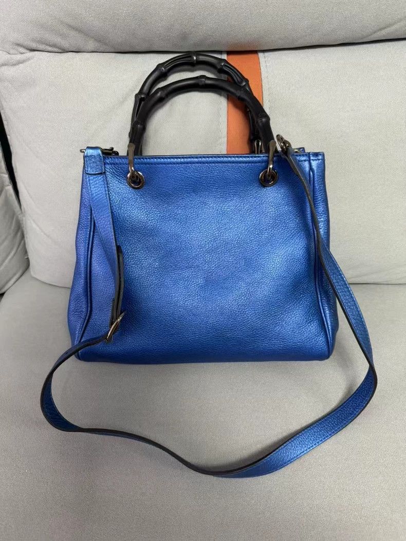 Gucci gucci bamboo tote bag with detachable strap-dmc Size ONE SIZE - 2 Thumbnail