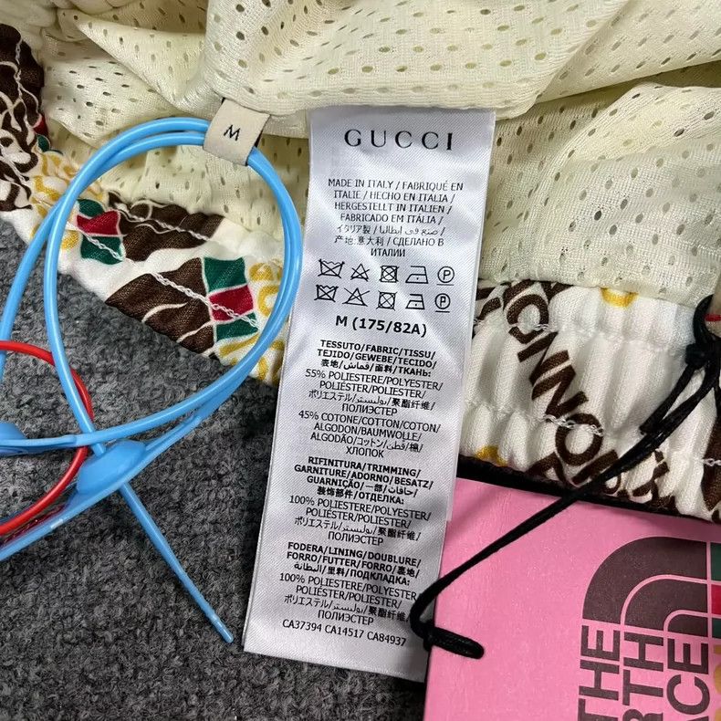 Gucci gucci tnf collaboration casual shorts size medium-dmc Size US 35 - 5 Thumbnail