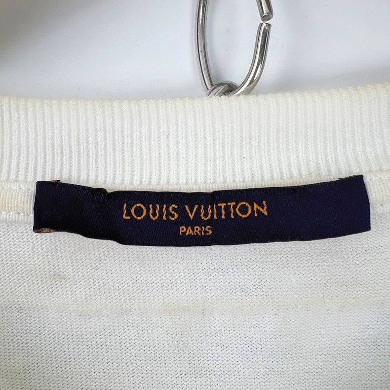 Louis Vuitton louis vuitton water drop logo short sleeve tee-dmc Size US L / EU 52-54 / 3 - 5 Thumbnail