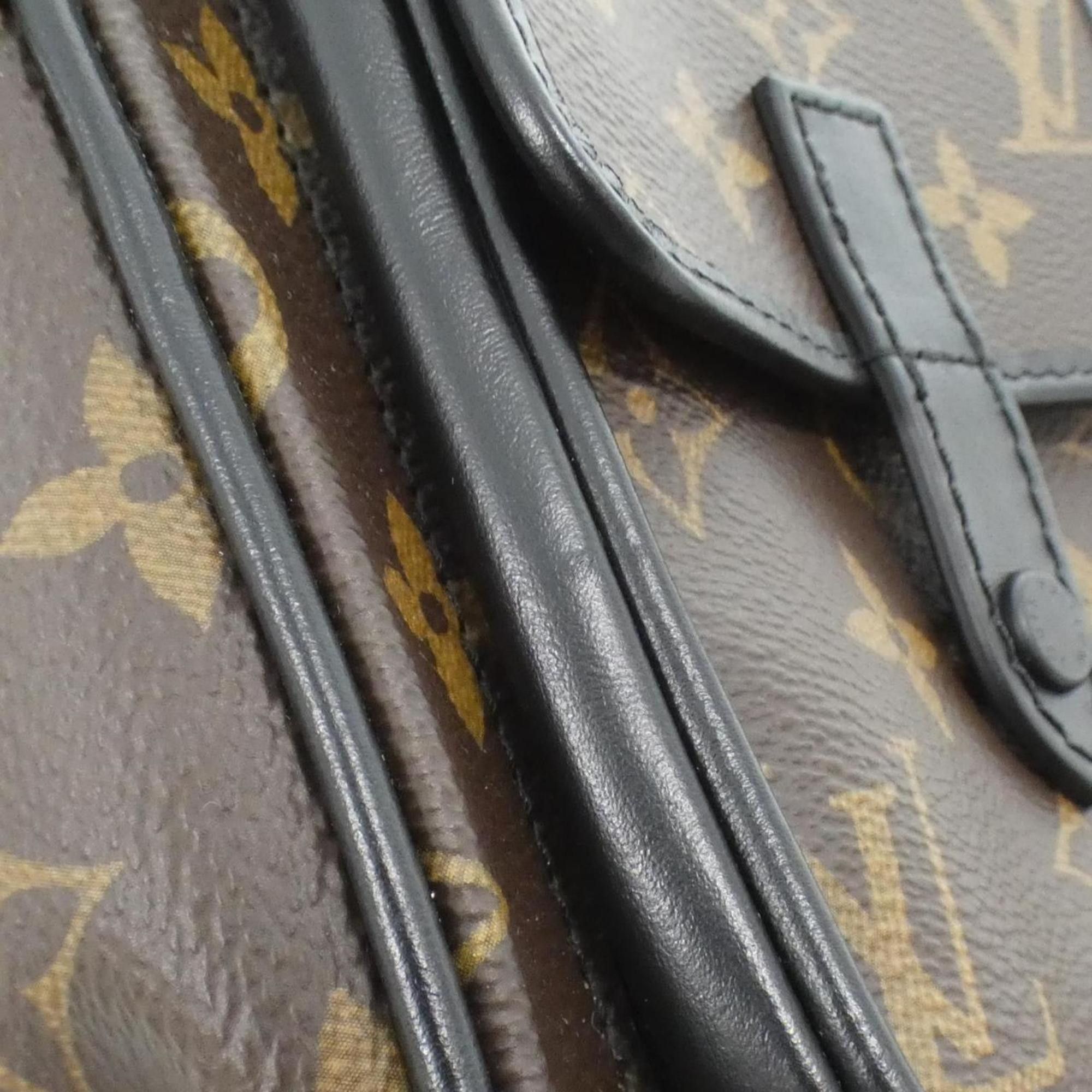 Louis Vuitton Monogram Macassar Christopher Wearable Wallet M69404 Shoulder Bag