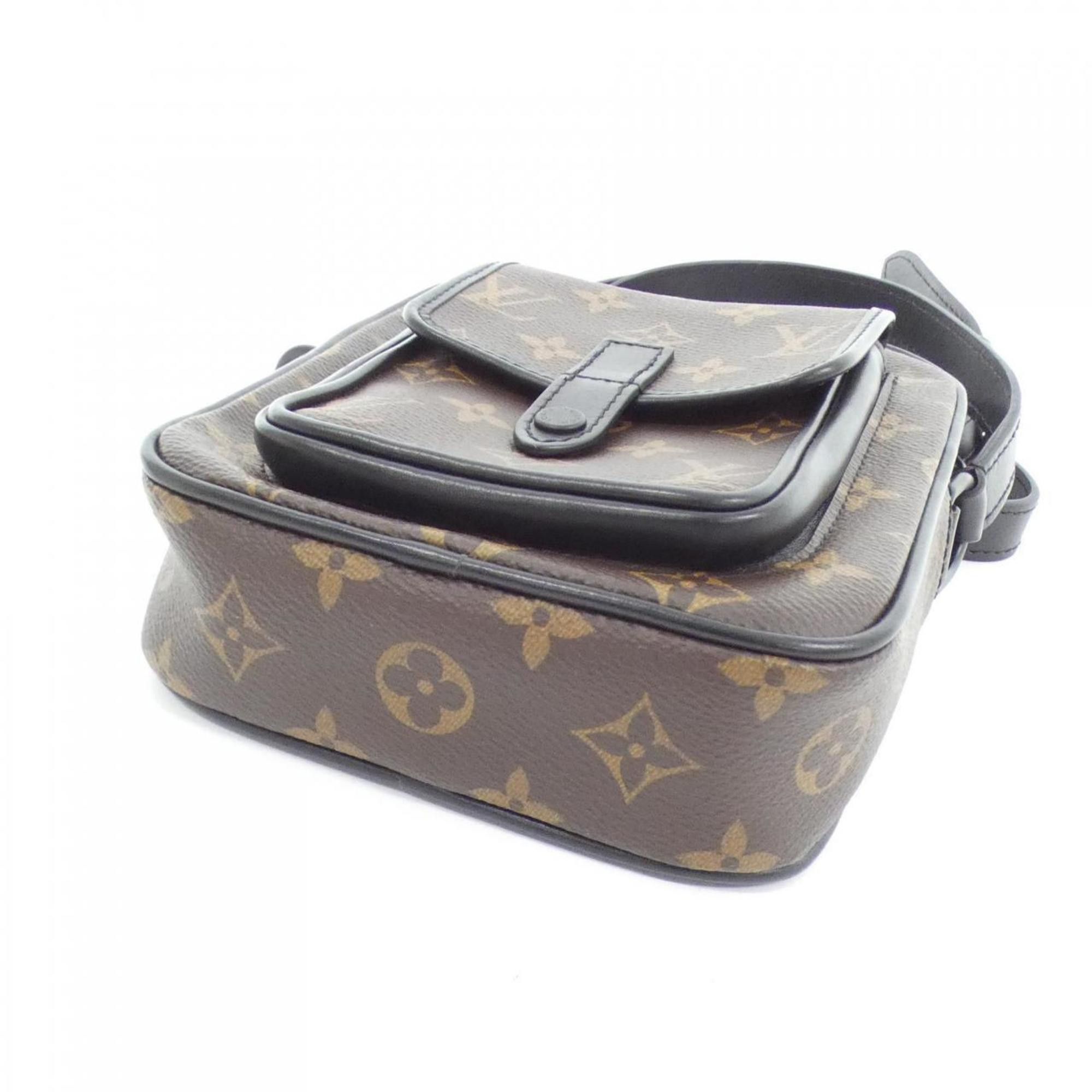 Louis Vuitton Monogram Macassar Christopher Wearable Wallet M69404 Shoulder Bag