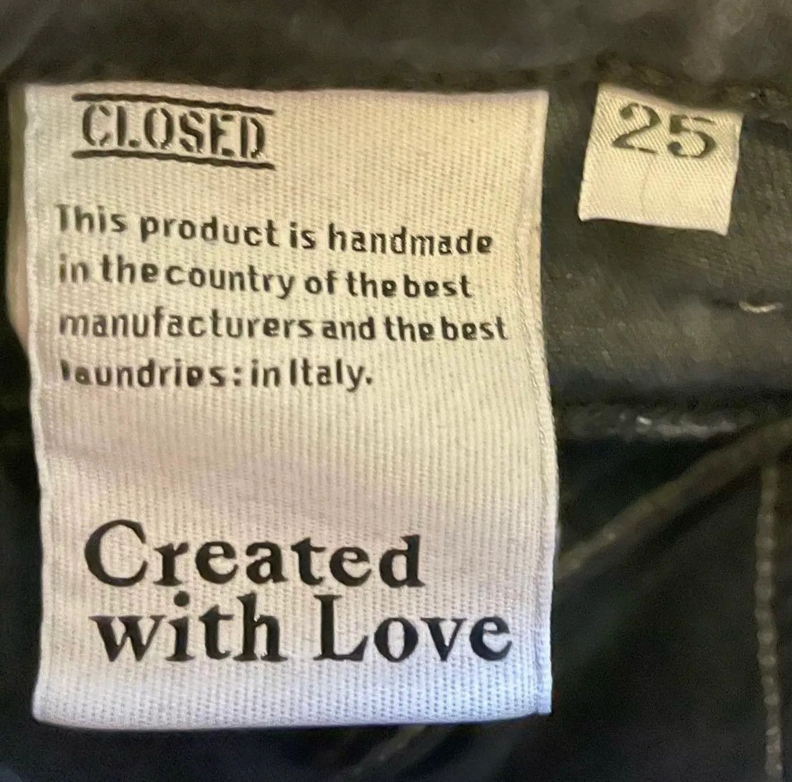 CLOSED Closed Skinny PUSHER High Waist Jeans Size 25" / US 0 / IT 36 - 2 Thumbnail