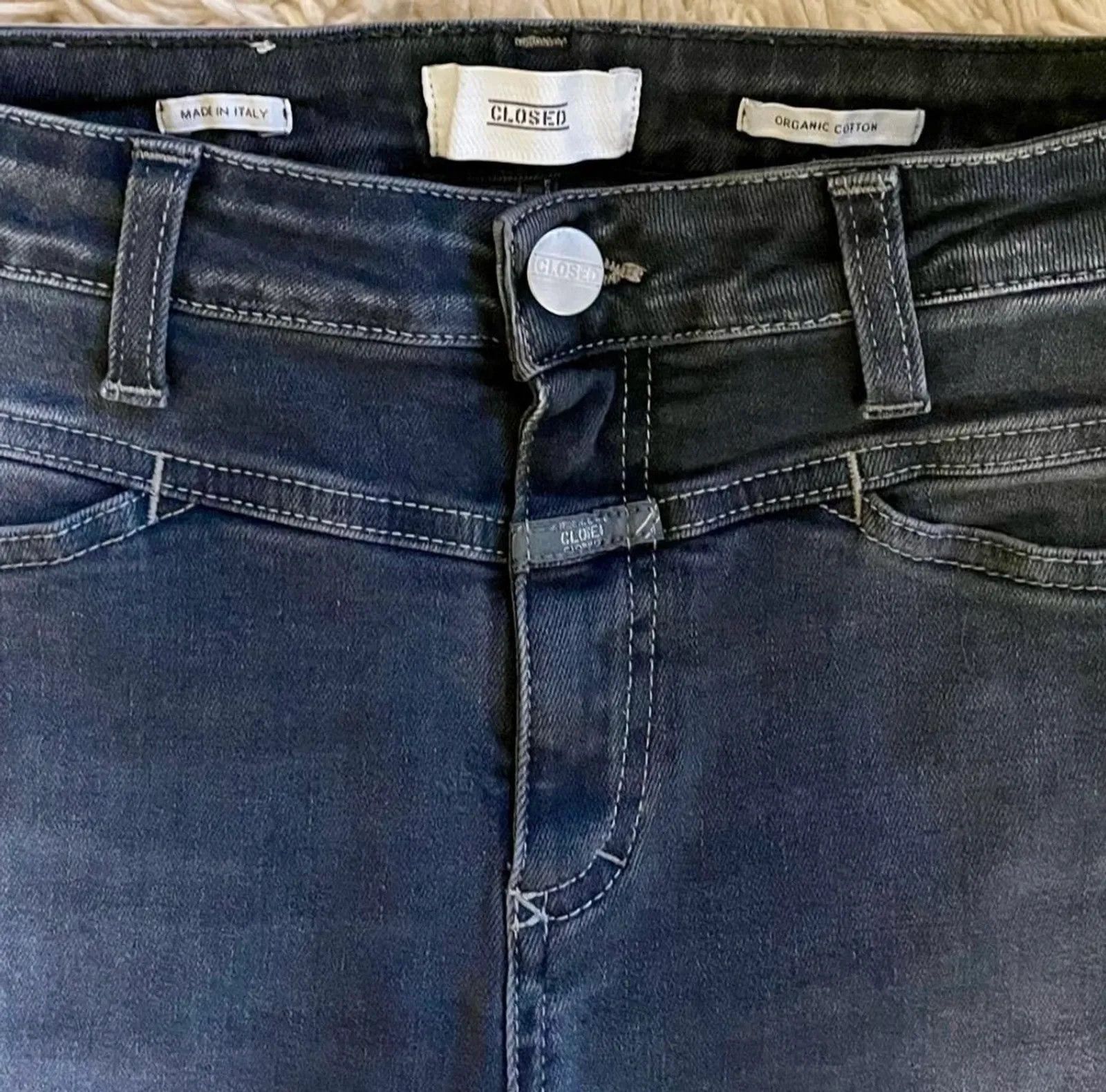 CLOSED Closed Skinny PUSHER High Waist Jeans Size 25" / US 0 / IT 36 - 5 Thumbnail