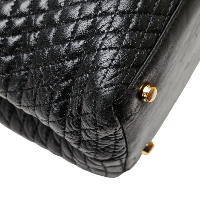 Bally Bally Bally Quilting Tassel Calf Leather Shoulder Bag Leather Shoulder Bag DUTY FREE for USA Size ONE SIZE - 8 Thumbnail