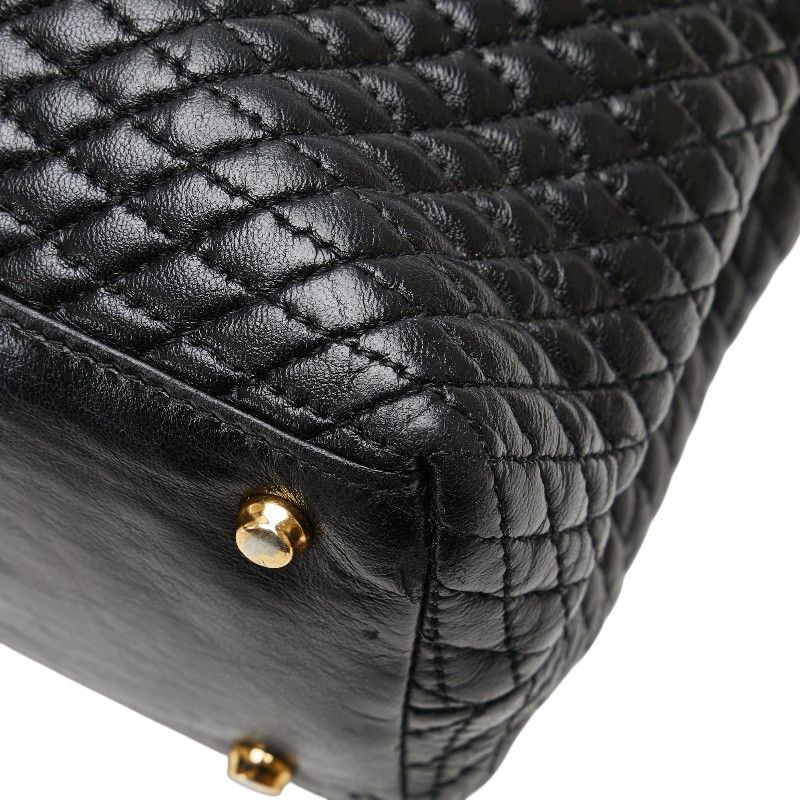 Bally Bally Bally Quilting Tassel Calf Leather Shoulder Bag Leather Shoulder Bag DUTY FREE for USA Size ONE SIZE - 6 Thumbnail