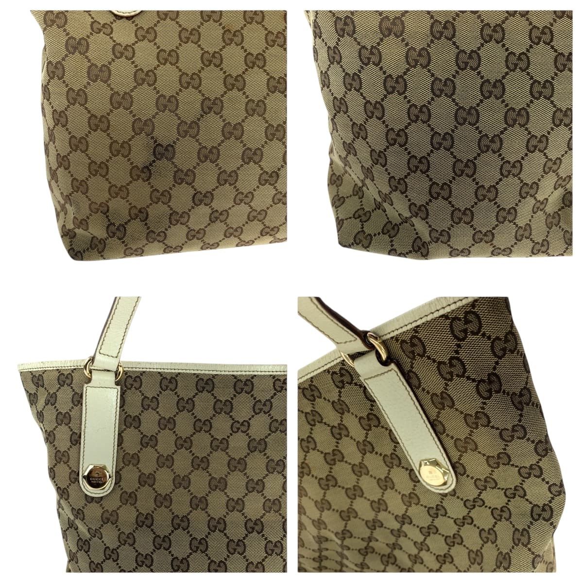 Gucci Gucci Gucci GG Canvas 2way bag Canvas Shoulder Bag 153009 DUTY FREE for USA Size ONE SIZE - 6 Thumbnail