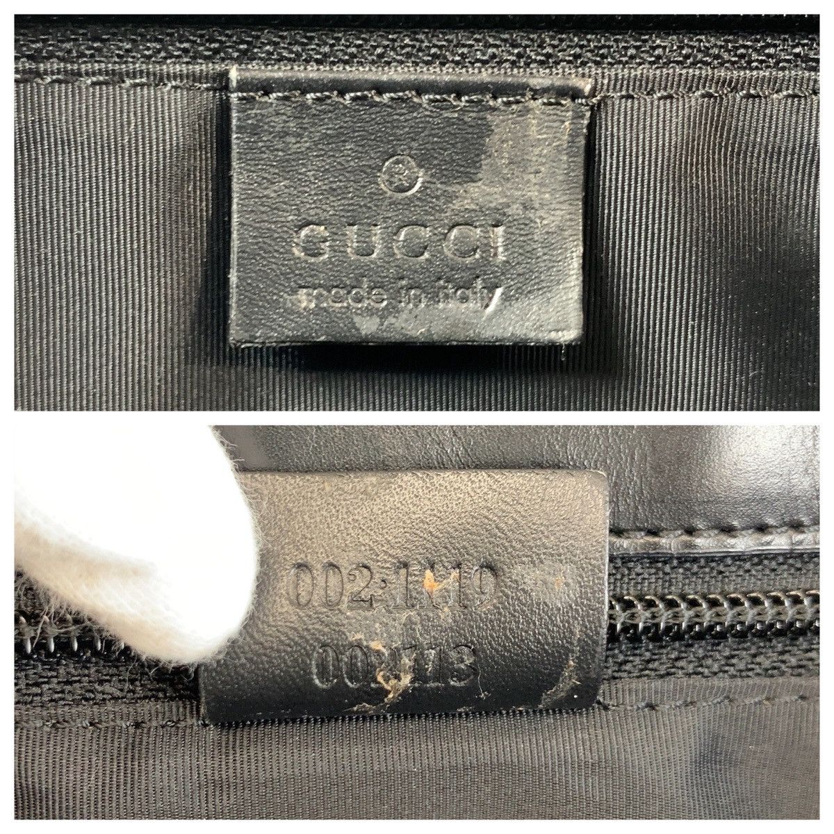 Gucci Gucci Gucci GG Canvas Leather 2way Bag Canvas Shoulder Bag 0021119 DUTY FREE for USA Size ONE SIZE - 4 Thumbnail