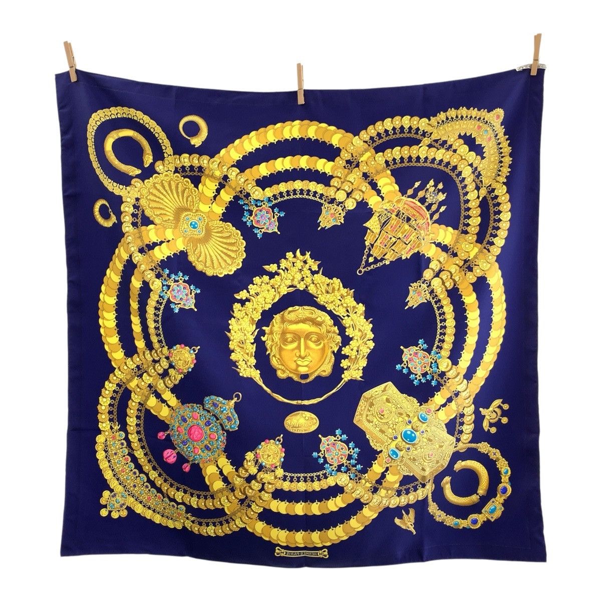 Hermes Hermes Hermes KOSMIMA Silk Scarf Others Scarf DUTY FREE for USA Size ONE SIZE - 2 Thumbnail