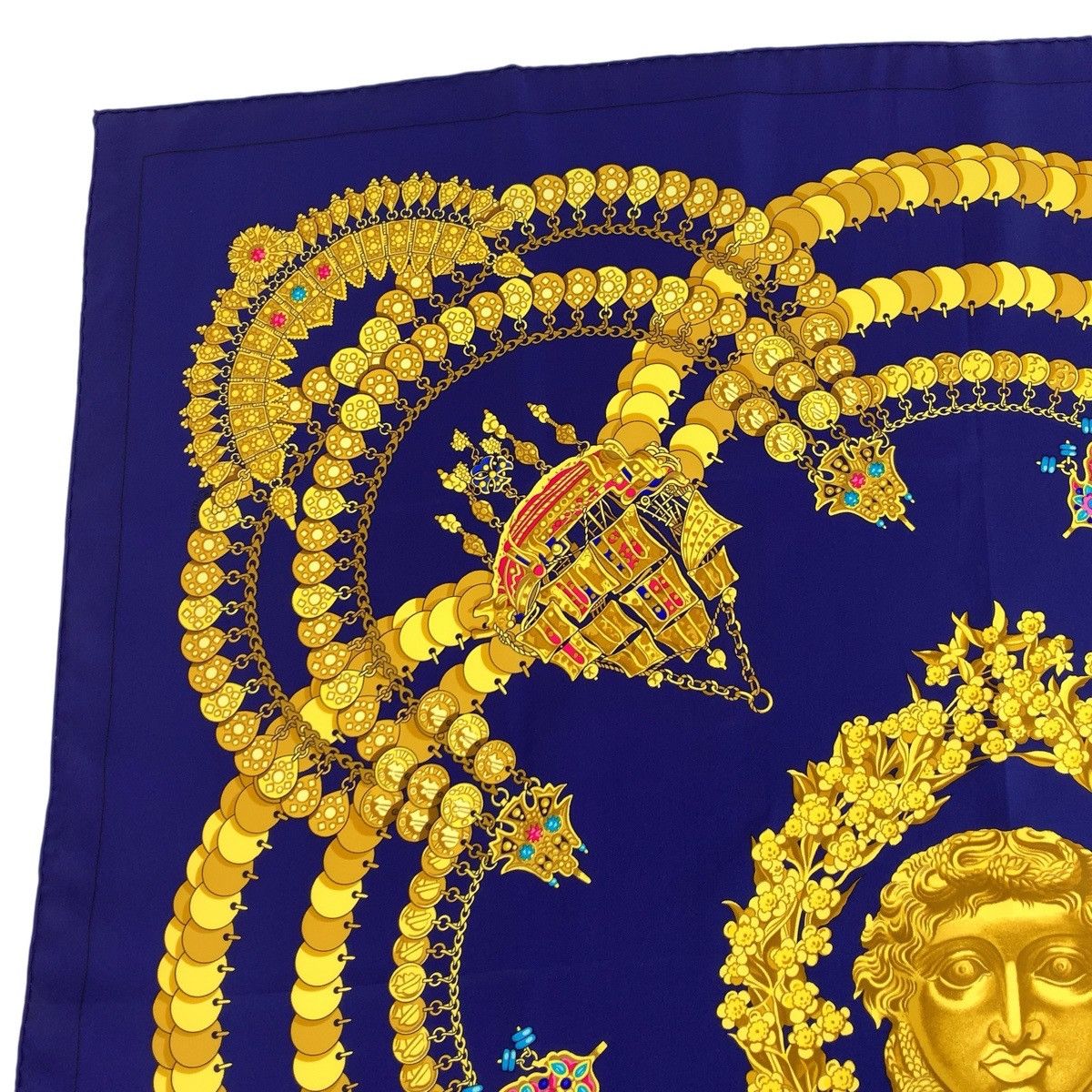 Hermes Hermes Hermes KOSMIMA Silk Scarf Others Scarf DUTY FREE for USA Size ONE SIZE - 4 Thumbnail