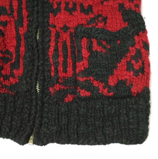 Ralph Lauren Ralph Lauren RRL HAND KNIT NATIVE SHAWL COLLAR CARDIGAN Wool Cardigan Natural Material Tops 782567487001 DUTY FREE for USA Size ONE SIZE - 6 Thumbnail