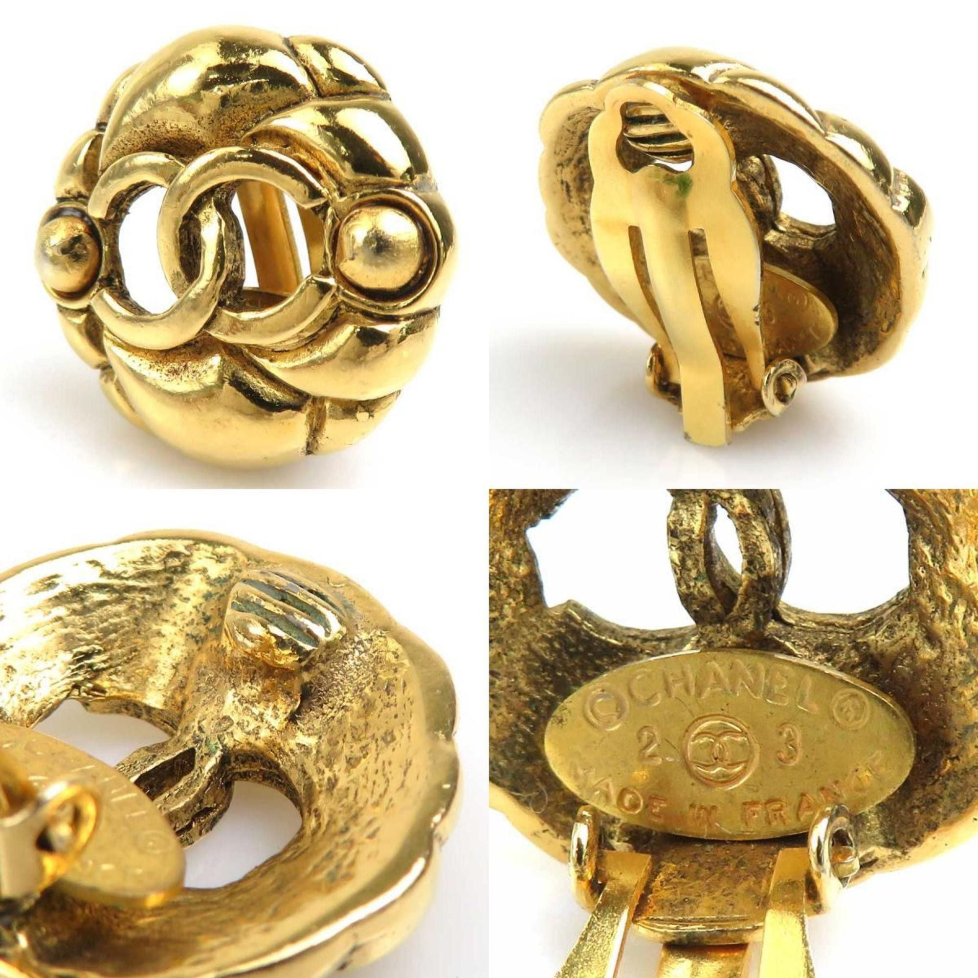 Chanel Chanel Coco Mark earring Size ONE SIZE - 5 Thumbnail