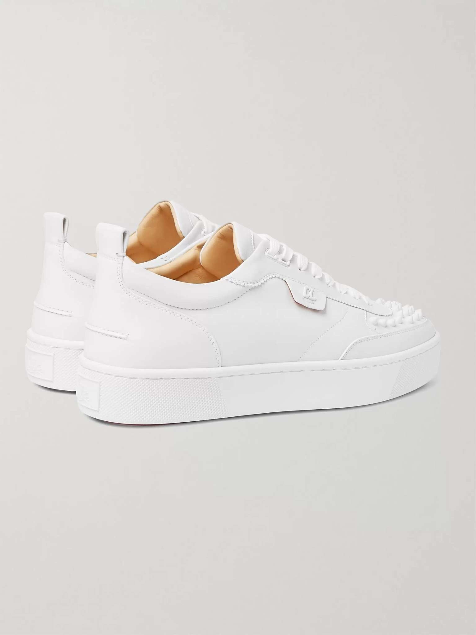 Christian Louboutin happyrui spiked leather sneakers Size US 8 / EU 41 - 4 Thumbnail