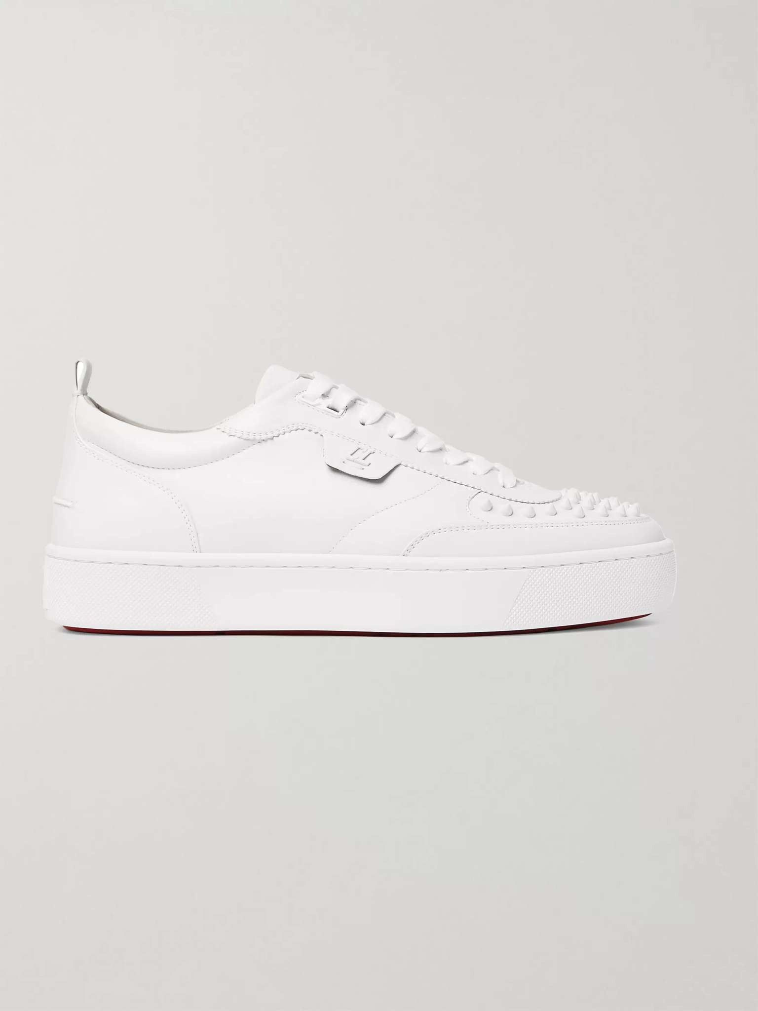 Christian Louboutin happyrui spiked leather sneakers Size US 9 / EU 42 - 2 Thumbnail